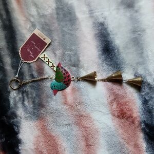 Hand crafted bird wind chime